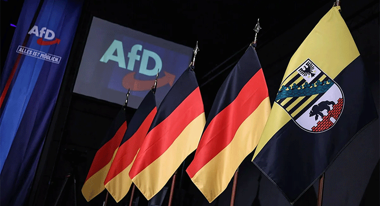 El partido de ultraderecha AfD arrasa en elecciones del centro de Alemania