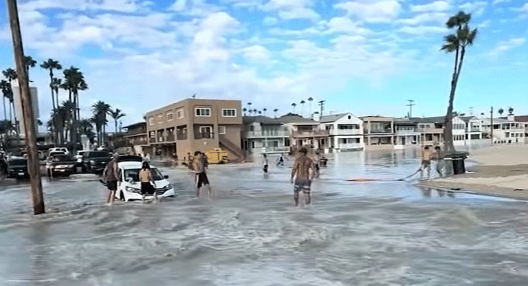 Huracán Marie deja inundaciones, rescates acuáticos y playas cerradas en el sur de California