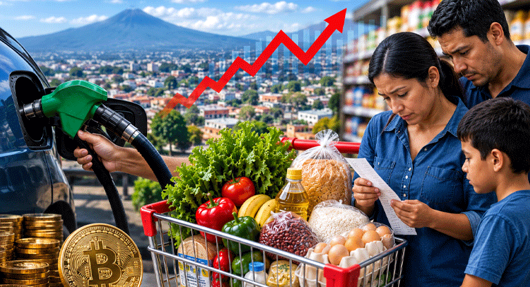 Inflación en El Salvador sube a 3.19% en agosto y alcanza su mayor nivel desde 2023