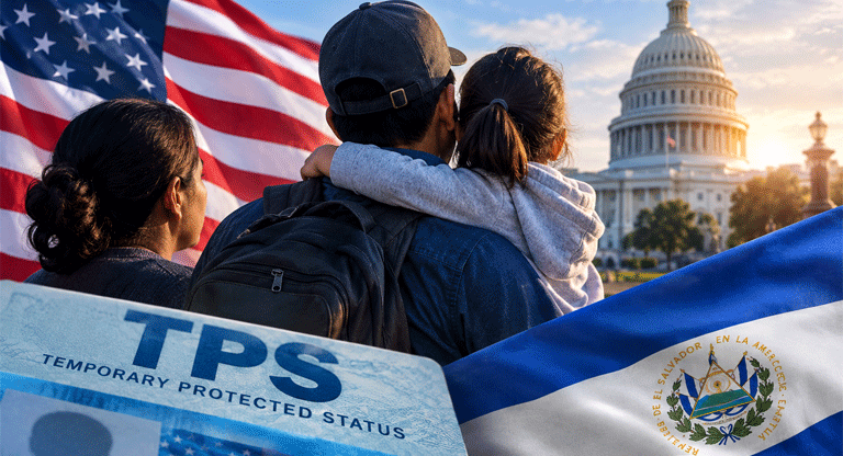 Salvadoreños en los Estados Unidos bajo el TPS siguen contando con protección hasta nuevo aviso