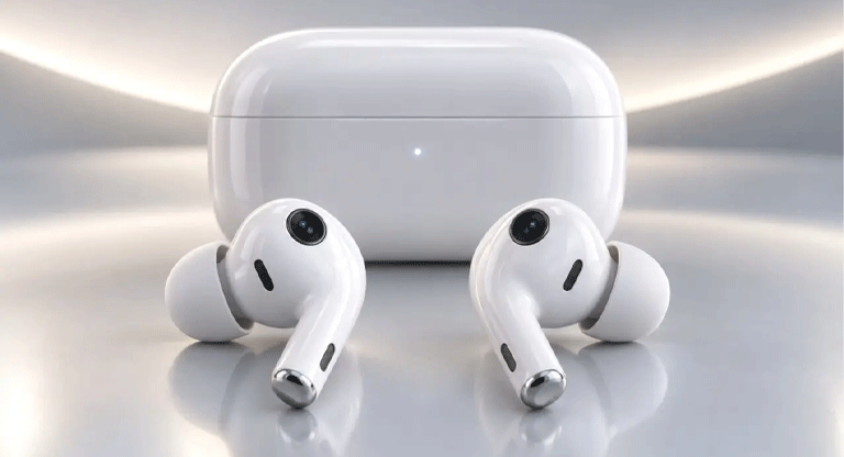 Los nuevos AirPods de Apple con cámaras que no harán fotos, pero permitirán que Siri IA vea lo que tú ves