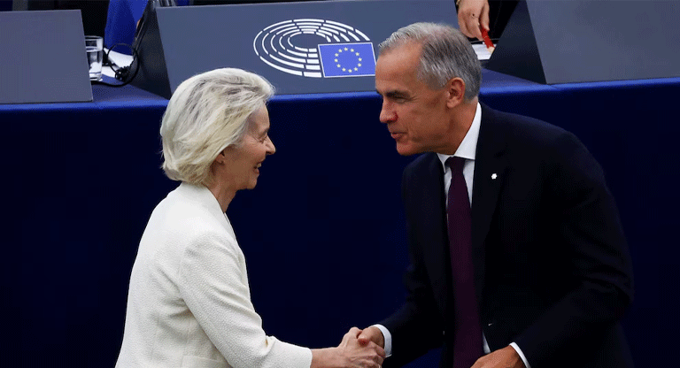Von der Leyen ofreció a Canadá ser el primer “miembro asociado” de la Unión Europea