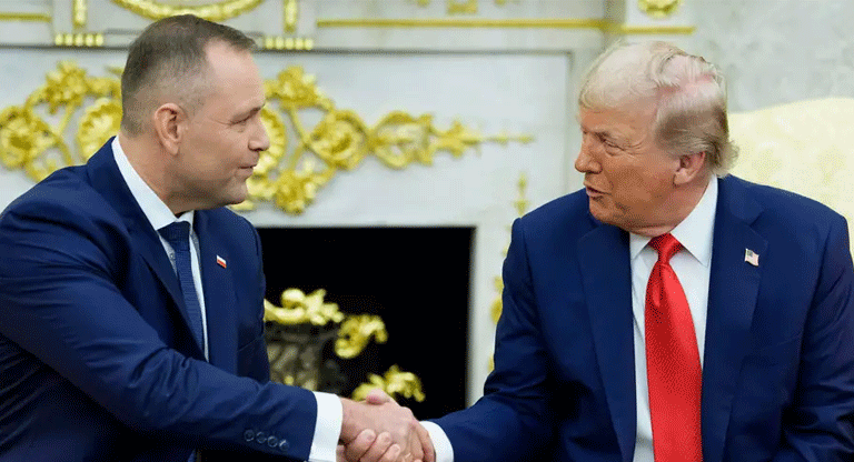 Trump anuncia una nueva base militar de Estados Unidos en Polonia