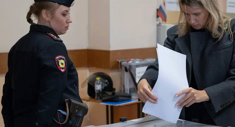 El partido de Putin gana elecciones legislativas en Rusia