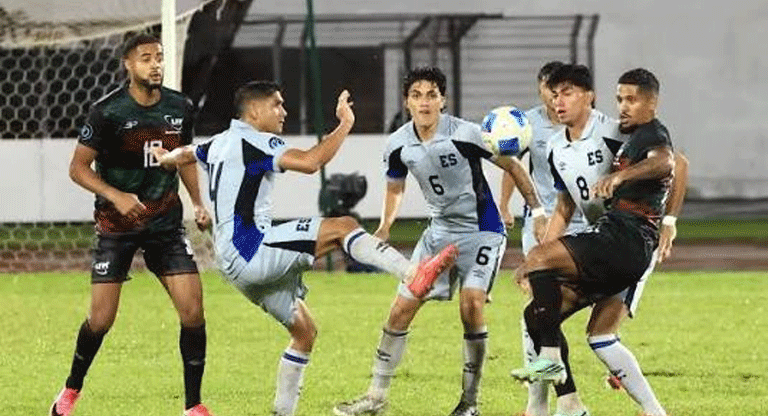 El Salvador apenas empata con Martinica y se va a la categoría B de la CONCACAF Nations League