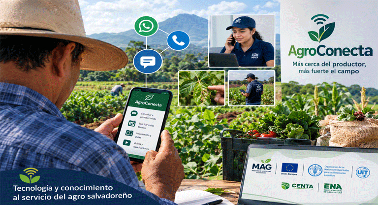 El Salvador digitaliza la asistencia al campo con AgroConecta
