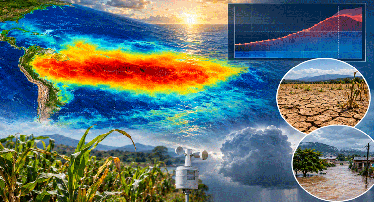 El Niño ganó fuerza antes de su pico previsto para fin de año