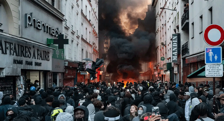 Francia decreta toques de queda en París y otras ciudades