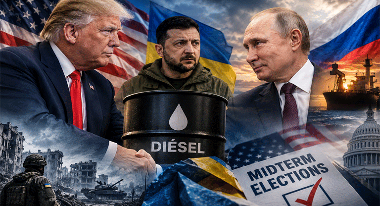 Trump sacrifica a Zelenski en busca de diésel ruso antes de las elecciones de medio término