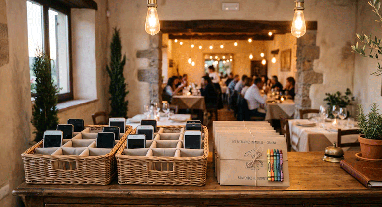 Restaurantes de Italia fomentan el diálogo familiar “Sin celulares en la mesa”